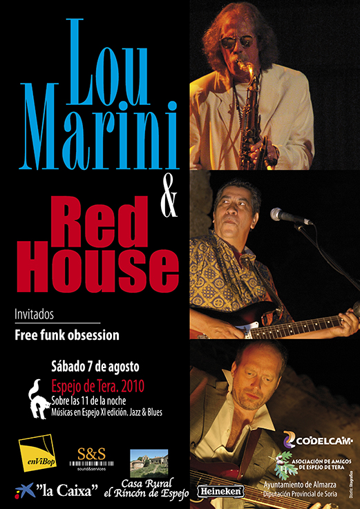 Espejo 2010 Concierto Lou Marini y Red House P